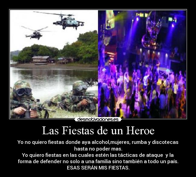 carteles mis fiestas desmotivaciones