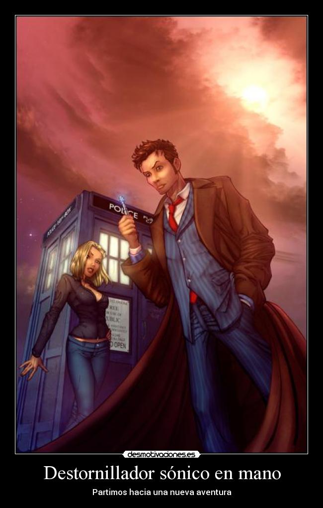 Destornillador sónico en mano - Partimos hacia una nueva aventura
