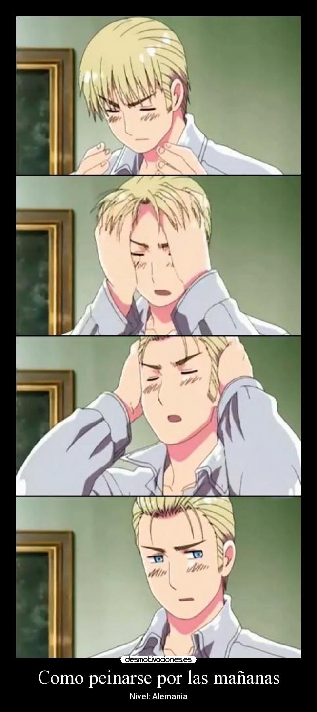 Como peinarse por las mañanas -