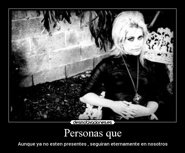 Personas que - 
