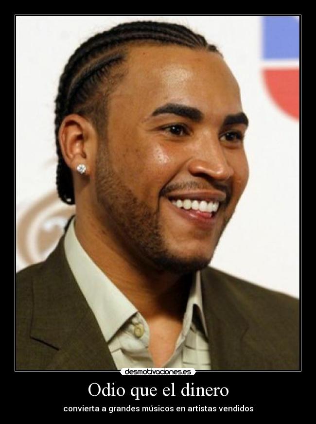 Odio que el dinero - convierta a grandes músicos en artistas vendidos