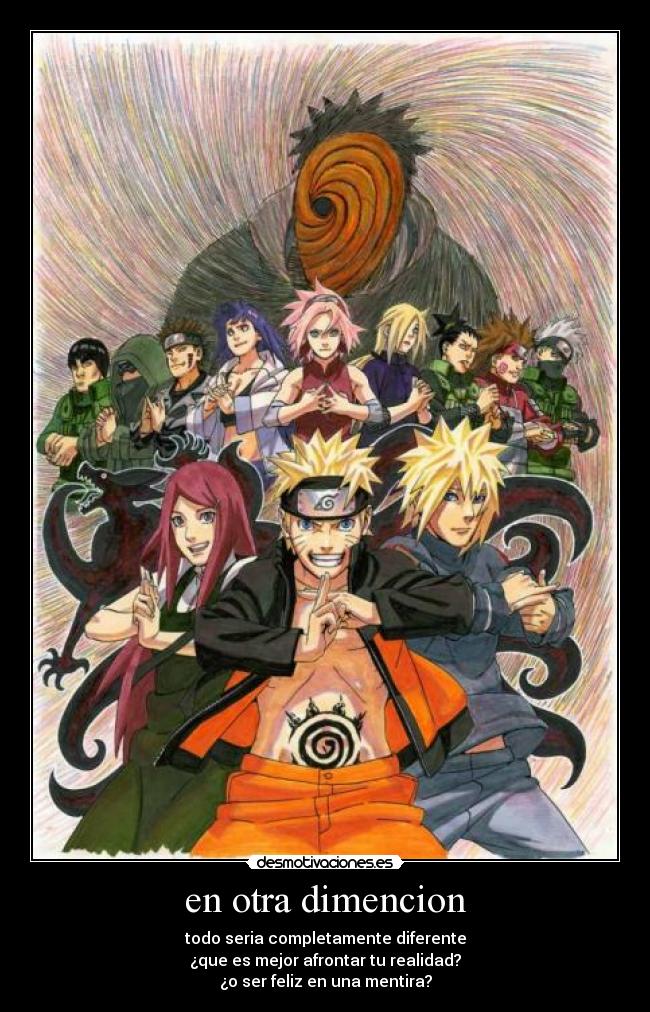 carteles road ninja naruto shippuden anime desmotivaciones