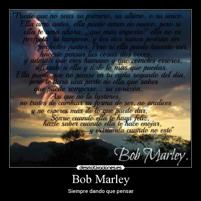 carteles bob marley desmotivaciones