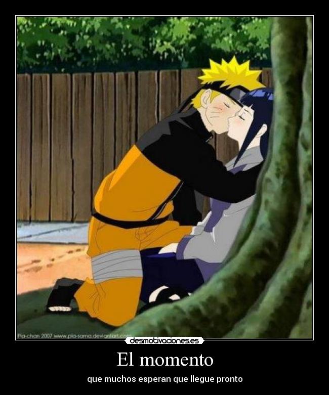carteles anime naruto hinata desmotivaciones