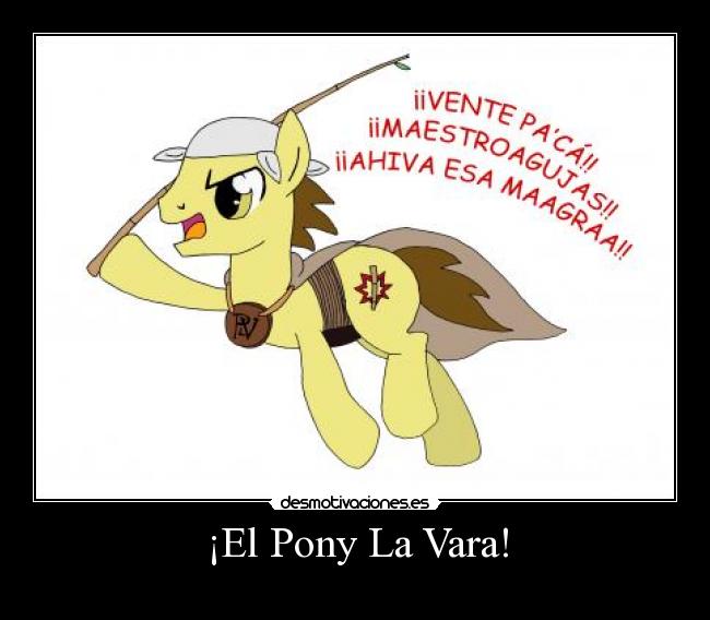 ¡El Pony La Vara! -