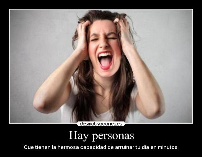Hay personas -