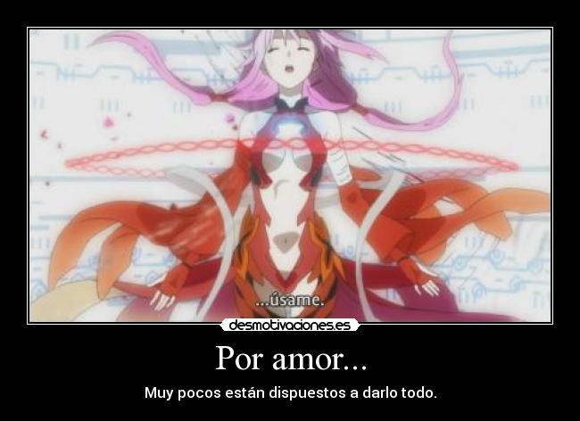 Por amor... -