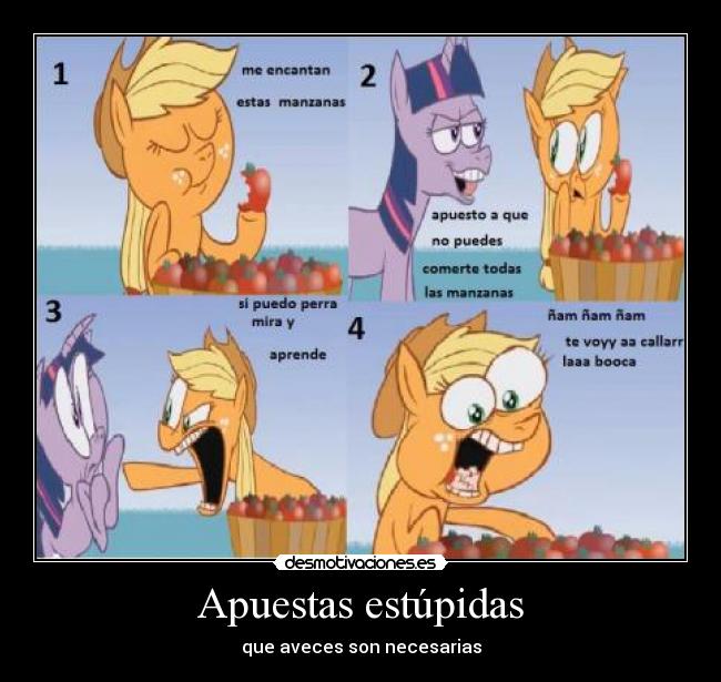 carteles apuestas estupidas desmotivaciones
