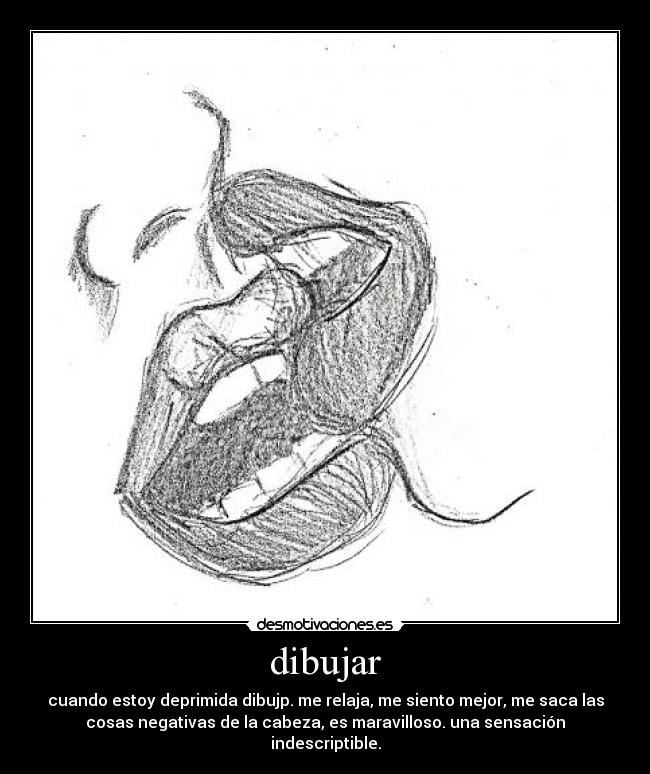 dibujar -