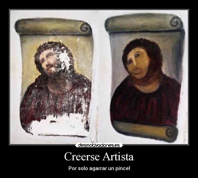 Creerse Artista - Por solo agarrar un pincel