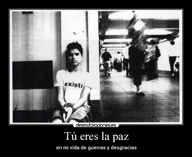 Tú eres la paz - en mi vida de guerras y desgracias