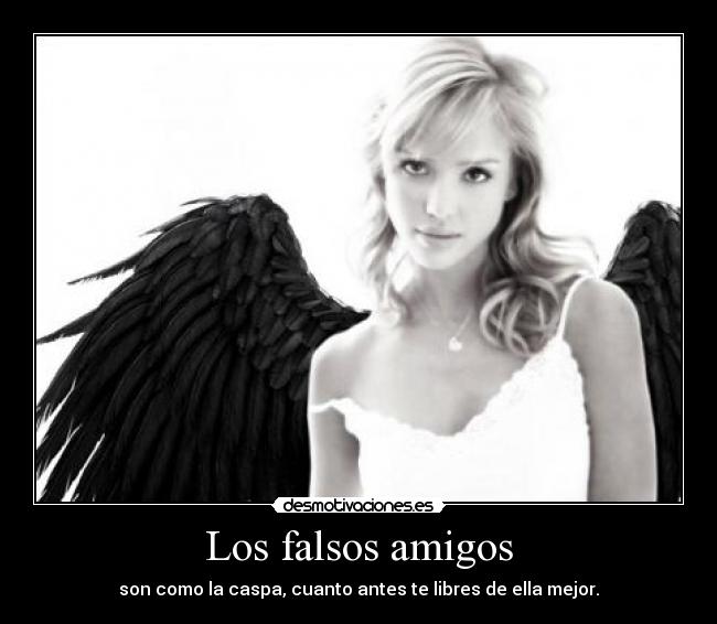 Los falsos amigos -