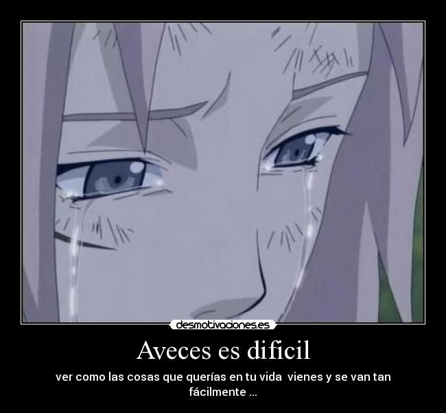 Aveces es dificil - 