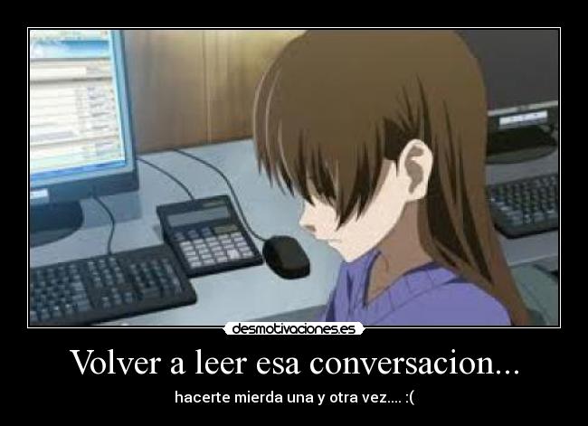 Volver a leer esa conversacion... - 
