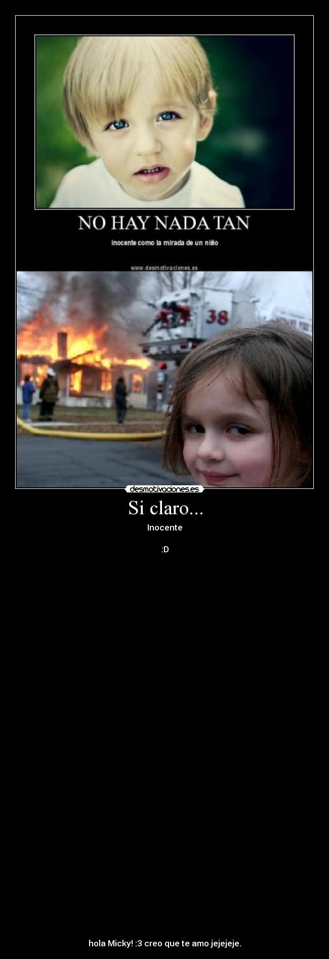 Si claro... - 