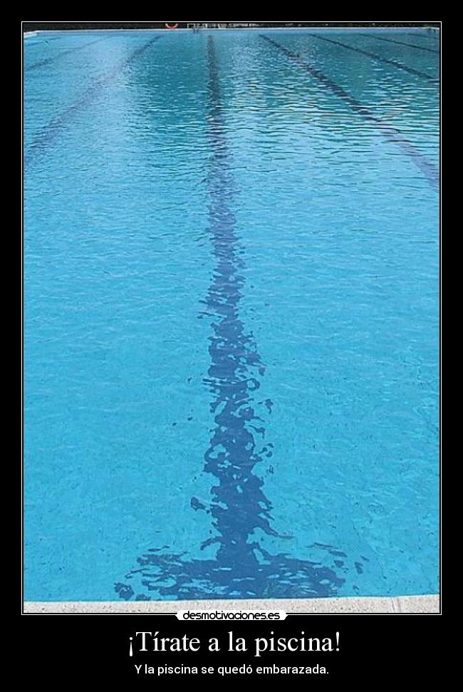 ¡Tírate a la piscina! - 