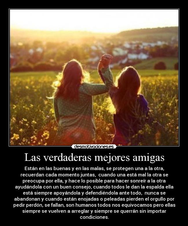 Las verdaderas mejores amigas - 