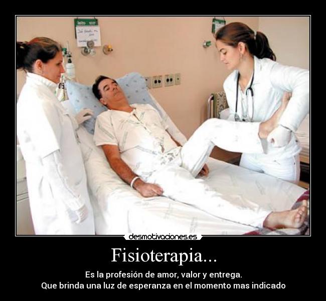 carteles fisioterapia desmotivaciones
