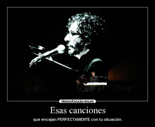 Esas canciones - 