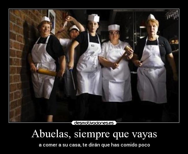 Abuelas, siempre que vayas - 