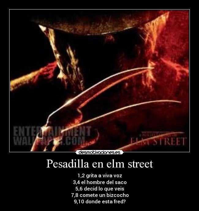 Pesadilla en elm street - 