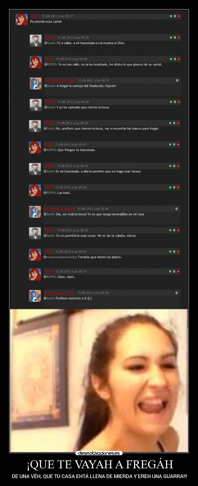 ¡QUE TE VAYAH A FREGÁH - 