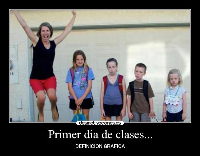 Primer dia de clases... - 