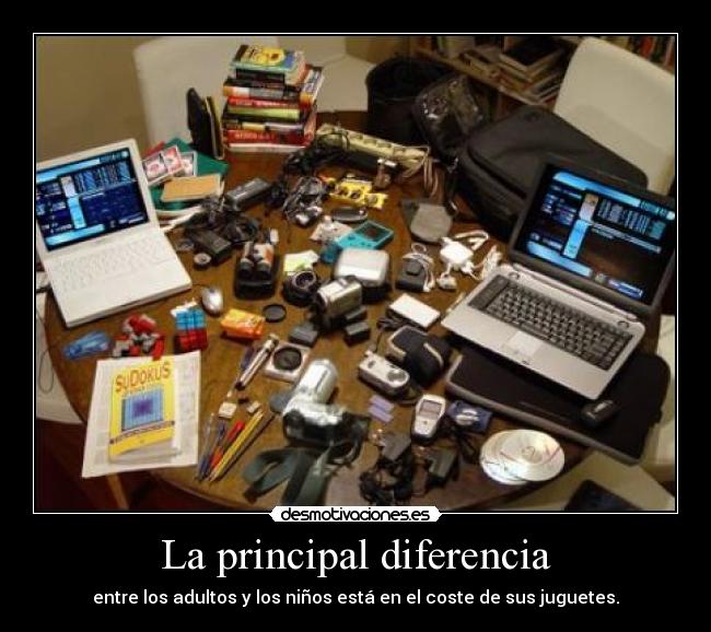 La principal diferencia - 