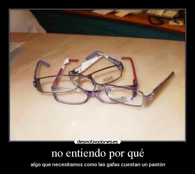 no entiendo por qué - 