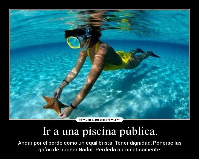 carteles buceo desmotivaciones