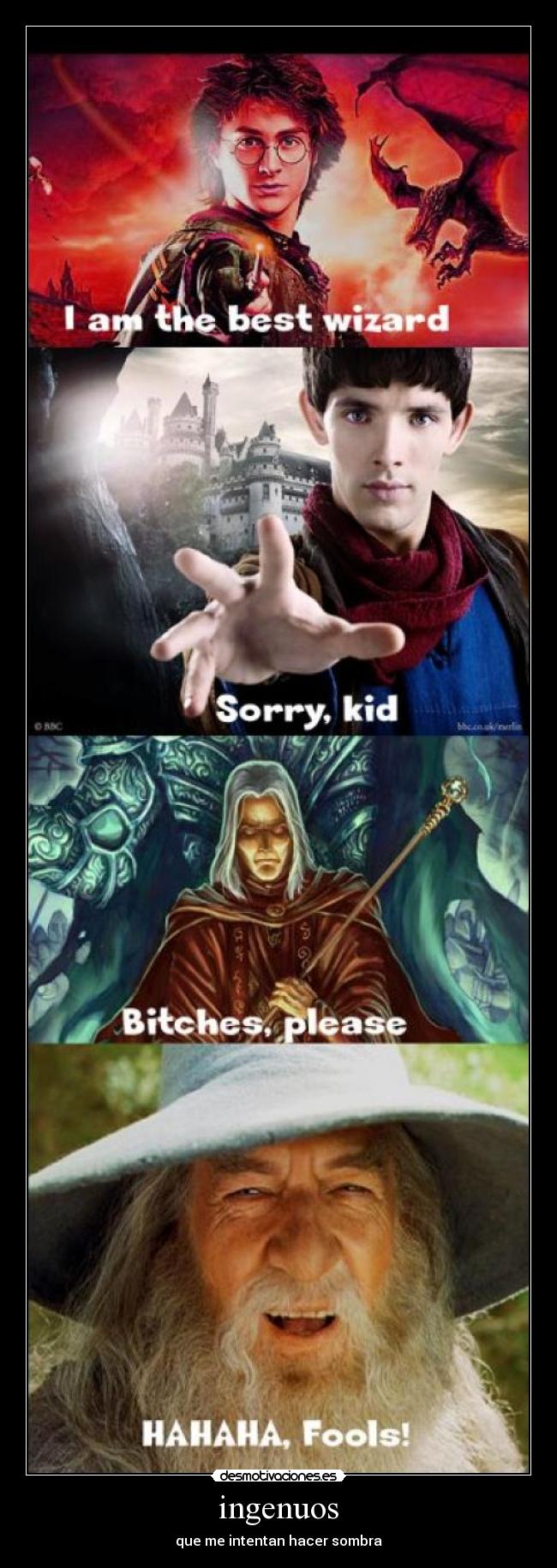 ingenuos - que me intentan hacer sombra