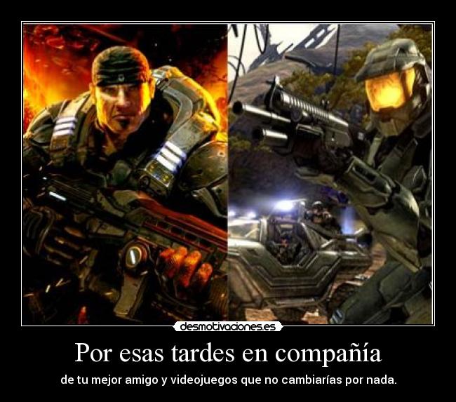 Por esas tardes en compañía - de tu mejor amigo y videojuegos que no cambiarías por nada.