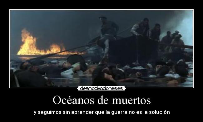 Océanos de muertos -