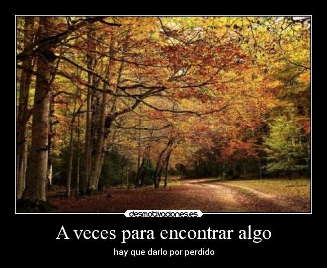 carteles como encontar algo desmotivaciones