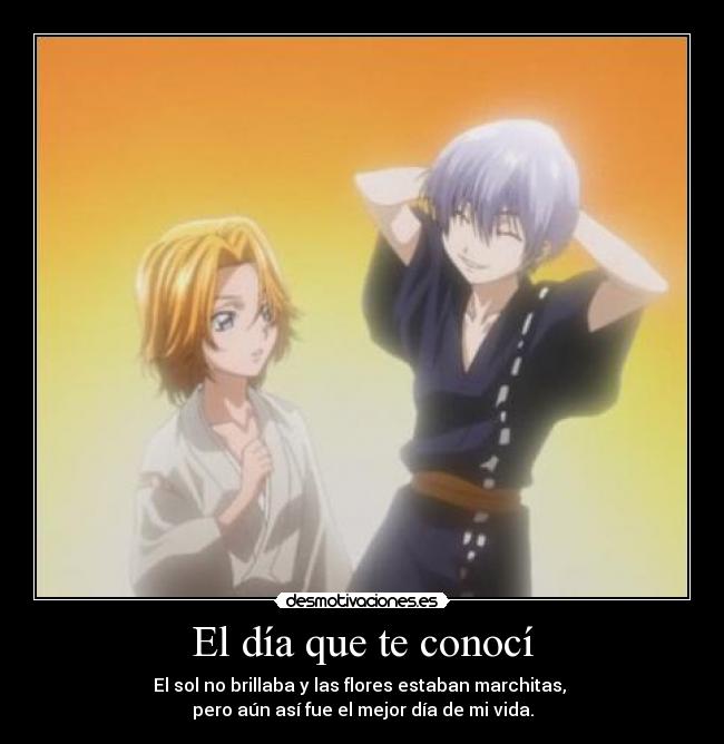 El día que te conocí -