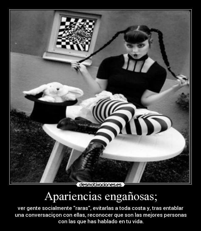 Apariencias engañosas; - 