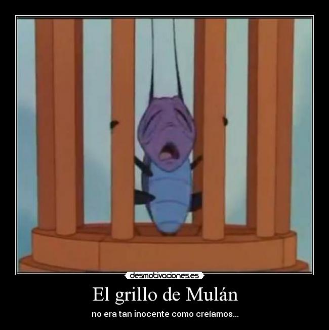 El grillo de Mulán - 