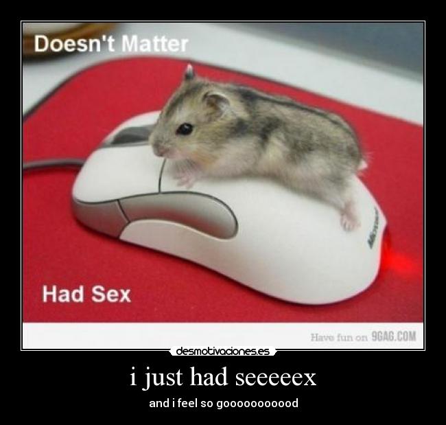 i just had seeeeex - 