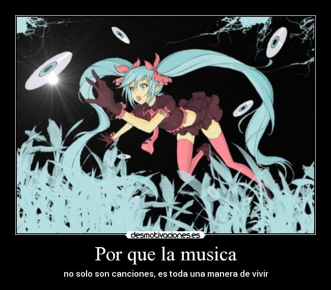Por que la musica -