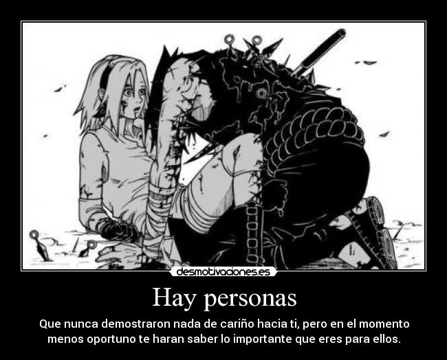 carteles anime naruto shippuden sakura haruno sasuke uchiha sasusaku amor protegido muerte sakuby abby desmotivaciones