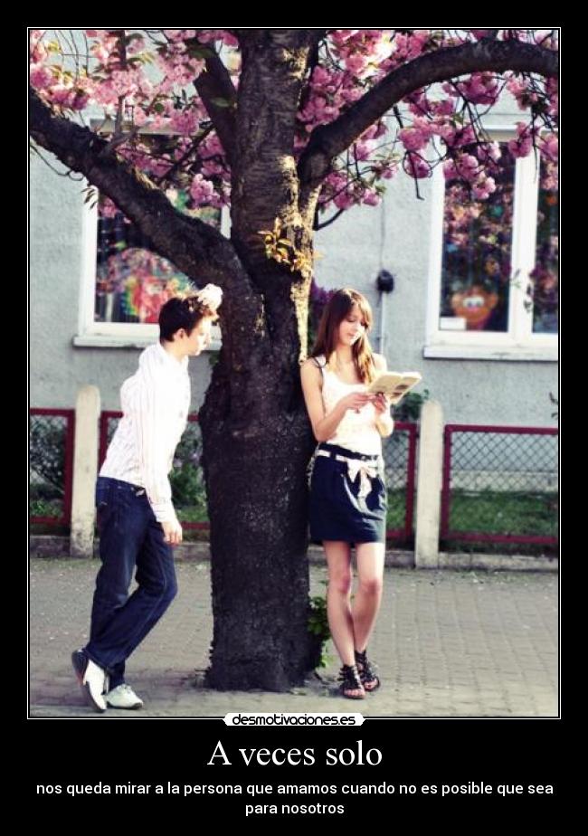 A veces solo - 