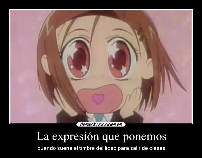 La expresión que ponemos -