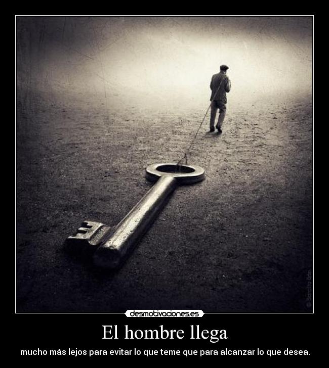 El hombre llega - 