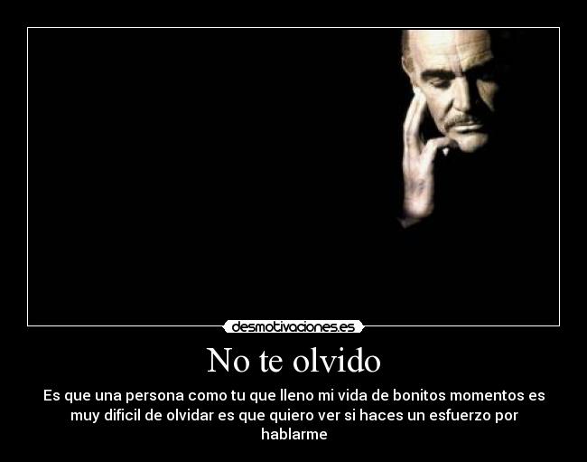 No te olvido - 