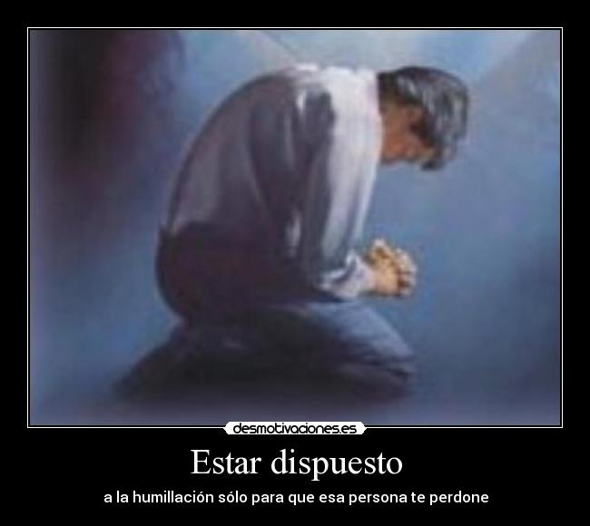 Estar dispuesto - 