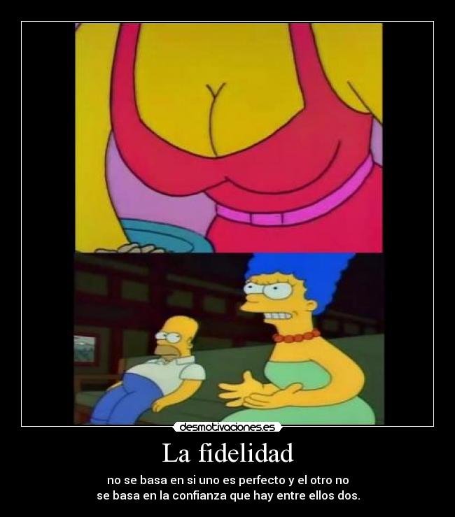 La fidelidad -