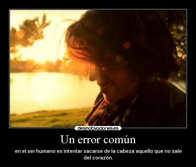 Un error común -