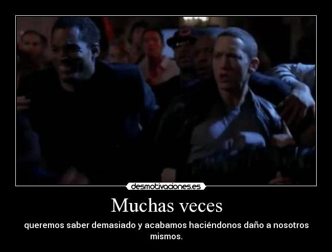 Muchas veces -