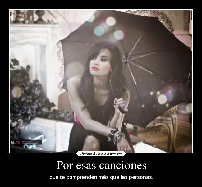 Por esas canciones -