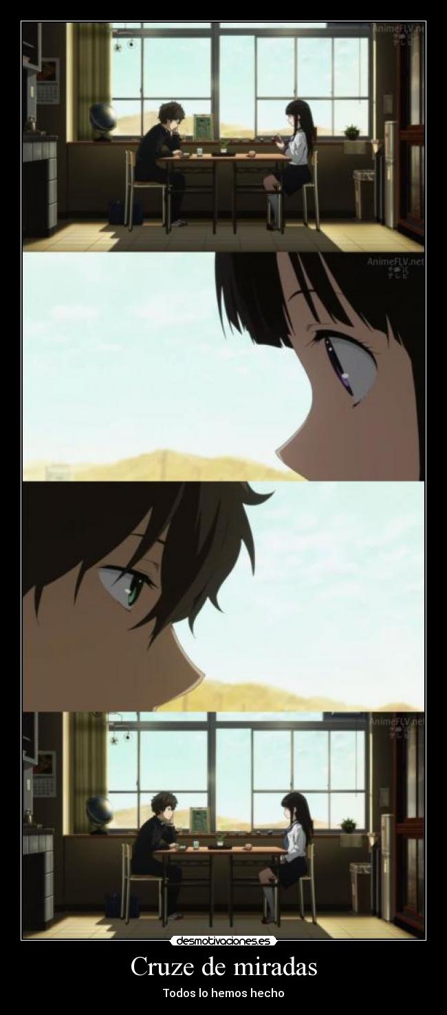 Cruze de miradas -